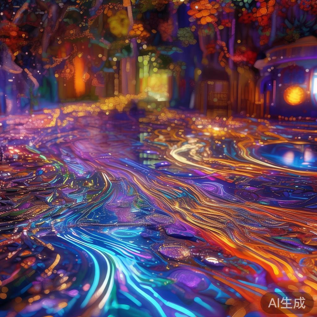 沉浸式动画和游戏体验
动画作品融合了先进的动画技